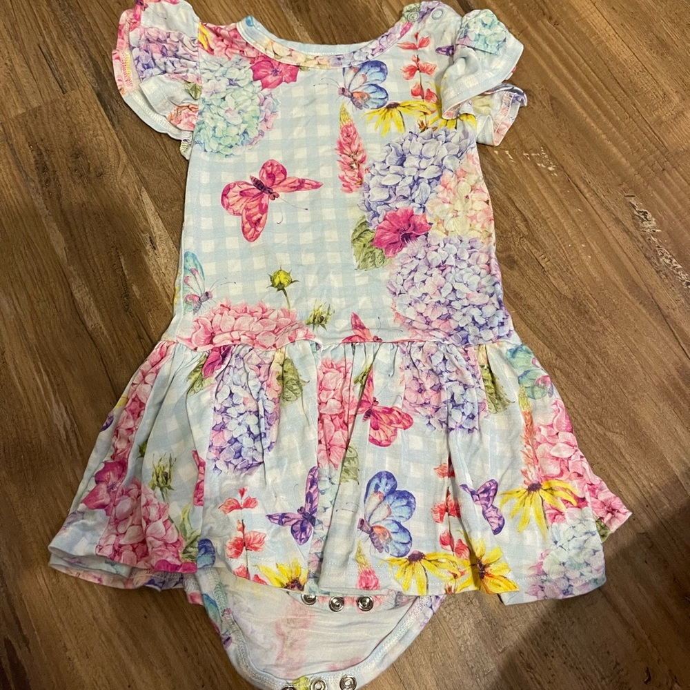 Posh Peanut twirl bodysuit